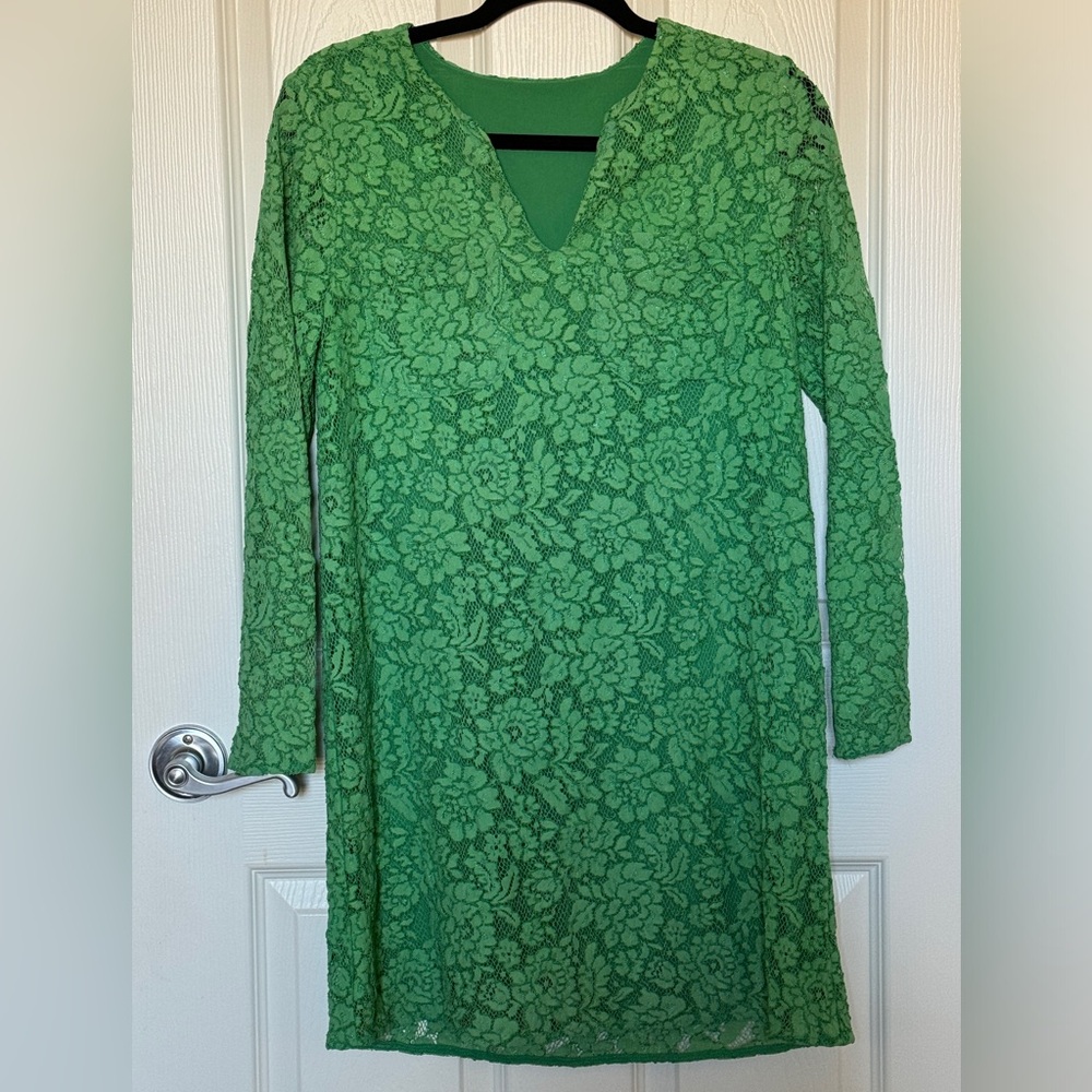 Luxury Lace dress with silk lining